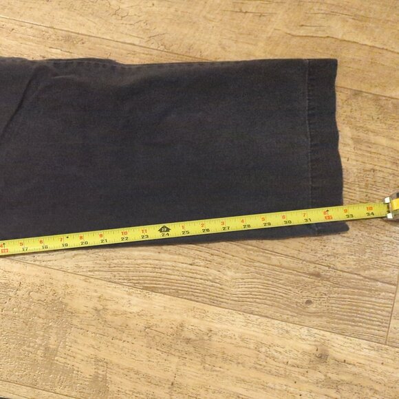 Polo Ralph Lauren Mens 38x34 (measures 36x33) Blue Chino Pants Flat Front - Picture 4 of 10